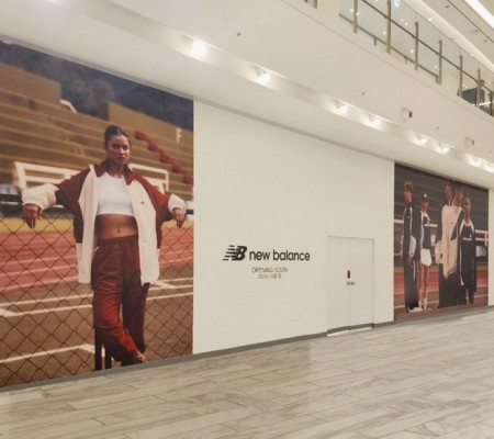 [ 실사 및 시트커팅 ] 신세계백화점 내 브랜드매장 실사 및 시트커팅 마감시공