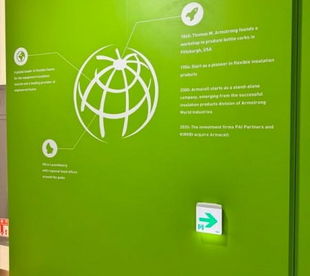 [광명역 GIDC] 오피스 내부 사인 공사